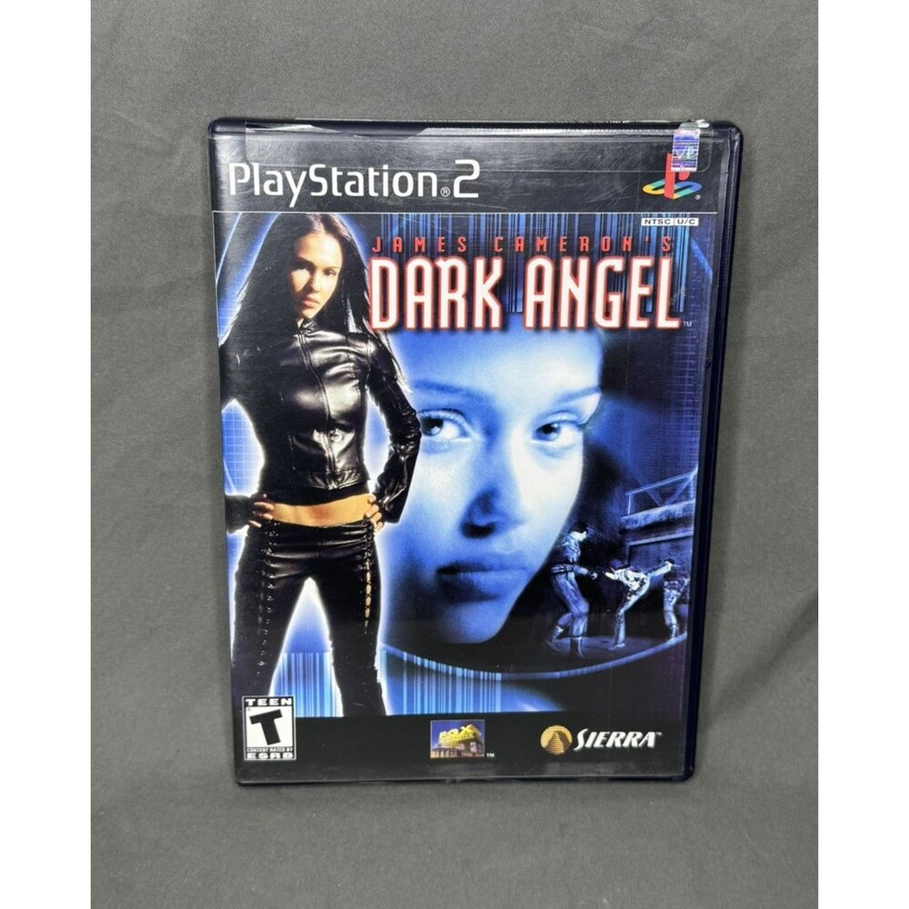 Dark Angel PS2 PlayStation 2 - Complete CIB w/ Manual PS2 Jessica Alba